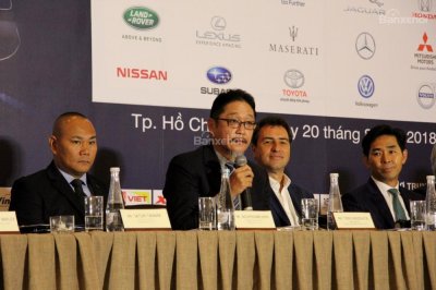 Ông Toru Kinoshita - Chủ tịch VAMA phát biểu tại buổi Họp báo VMS 2018 Ông Toru Kinoshita - Chủ tịch VAMA phát biểu tại buổi Họp báo VMS 2018..