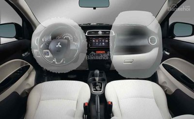Mitsubishi Mirage 2018 bản 4 cửa sở hữu công nghệ hiện đại Vén màn Mitsubishi Mirage 2018 bản 4 cửa tại Philippines - 5