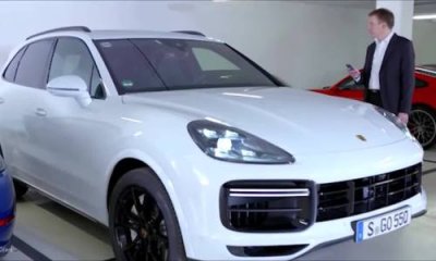 Porsche Cayenne lần đầu ứng dụng đỗ xe từ xa thông minh Porsche Cayenne lần đầu ứng dụng đỗ xe từ xa thông minh.