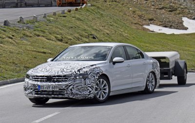 Volkswagen Passat 2019 chạy thử, cải tiến phần cứng rõ rệt 10 Volkswagen Passat 2019 chạy thử, cải tiến phần cứng rõ rệt 11