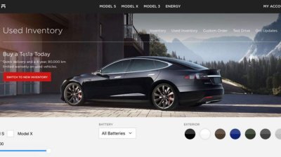 Tesla lại sập trang web, y như những mẫu xe của họ Tesla lại sập trang web, y như những mẫu xe của họ.