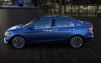 Suzuki Ciaz 2019 thiếu hộp số tự động hiện đại.