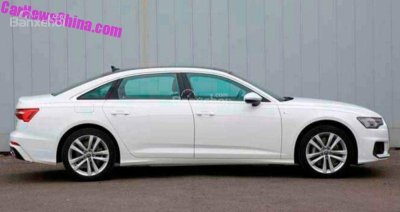 Audi A6L với chiều dài cơ sơ tăng cao Audi A6L "cao kều" được vén màn - 2
