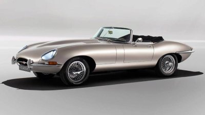 Jaguar E-Type trình làng phiên bản chạy điện Jaguar E-Type trình làng phiên bản chạy điện.