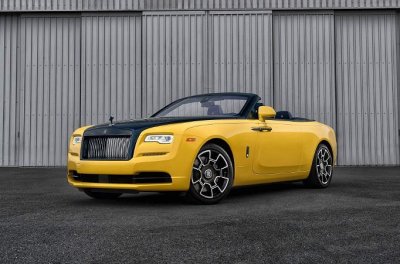 Ngắm mẫu Rolls-Royce Dawn Black Badge ''''''''vàng chóe'''''''' nổi bật của lãnh đạo Google - Ảnh 1 Ngắm mẫu Rolls-Royce Dawn Black Badge ''''''''vàng chóe'''''''' nổi bật của lãnh đạo Google - Ảnh 1.