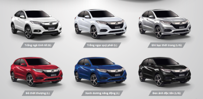 So sánh nhanh 2 phiên bản Honda HR-V 2018