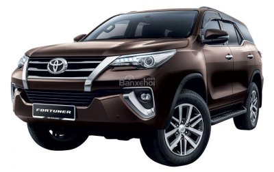 Toyota Fortuner với màu sơn Phantom Brown Toyota Fortuner với màu sơn Phantom Brown.