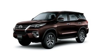 Ngoại thất Toyota Fortuner màu nâu