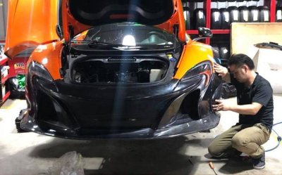 Quá trình độ chiếc McLaren 650S Spider giá 16 tỷ của thiếu gia Dương Kon a5