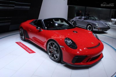 Porsche 911 Speedster Concept tại triển lãm Paris Motor Show 2018 a10