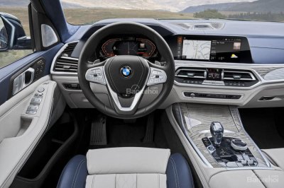 Ảnh nội thất siêu sang BMW X7 2019a1