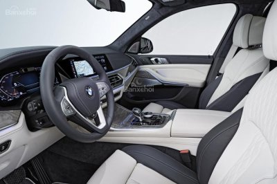 Ảnh nội thất siêu sang BMW X7 2019 a7