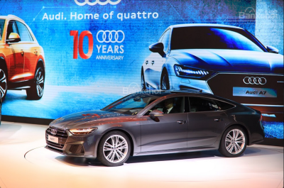 [VMS 2018] Gian hàng Audi: Nổi bần bật với chủ đề "ngôi nhà Quattro" a4
