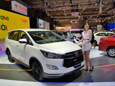 Cận cảnh Toyota Innova 2019 nâng cấp tại VMS 2018, tham vọng chiễm lĩnh phân khúc xe đa dụng