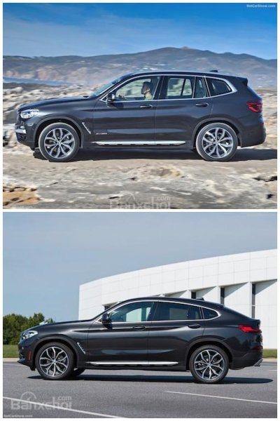 Ảnh BMW X3 và BMW X4...