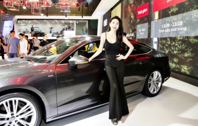 Ngắm hàng loạt ngôi sao nổi tiếng xuất hiện bên dàn xế sang Audi tại VMS 2018 - Ảnh 1.