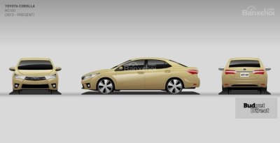 11 thế hệ của Toyota Corolla: Thế hệ thứ mười một: 2013-nay 11 thế hệ của Toyota Corolla