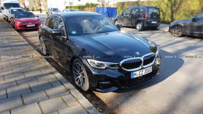 Chưa mở bán, BMW 3-Series 2019 thế hệ mới lộ diện trần trụi trên phố Đức 4 Chưa mở bán, BMW 3-Series 2019 thế hệ mới lộ diện trần trụi trên phố Đức a4