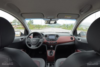 Khoang nội thất Hyundai Grand i10 2018 đang bán tại Việt Nam Khoang nội thất Hyundai Grand i10 2018 đang bán tại Việt Nam..