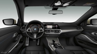 BMW M340i 2020 - ảnh 3 Nội thất BMW M340i 2020.
