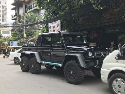 Ngắm Mercedes-Benz G63 AMG 6x6 biển "tứ quý" 8 của đại gia Campuchia a6