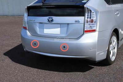 Toyota Prius cùng cảm biến sau/lùi Toyota Prius bổ sung hệ thống tránh đạp nhầm chân ga - 2b