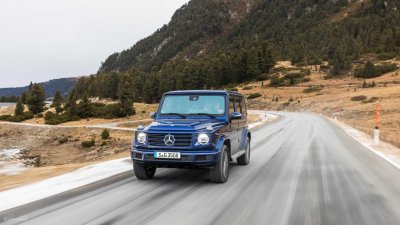 Đầu xe Mercedes-Benz G 350d 2019