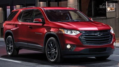 Đầu xe Chevrolet Traverse 2018