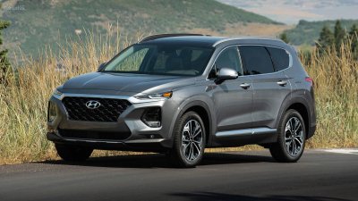 Thân xe Hyundai Santa Fe 2019