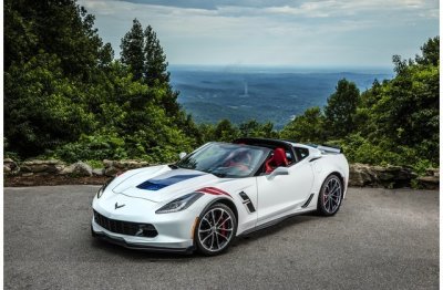 Chevrolet Corvette 2018 màu trắng