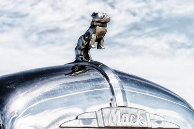 Khám phá 10 logo trên mui xe ấn tượng nhất toàn cầu-Mack Bulldog.