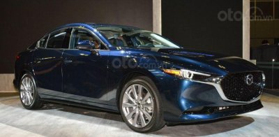 Mazda 3 2019 mới ra mắt triển lãm ô tô Singapore Ảnh Mazda 3 2019 mới tại triển lãm ô tô Singapore.