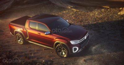 Đầu xe Volkswagen Atlas Tanoak concept