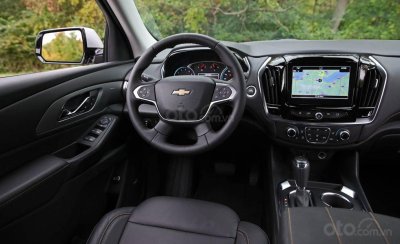 Đánh giá xe Chevrolet Traverse 2019 vô lăng