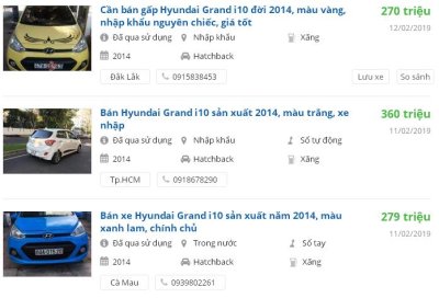 Xe hạng A nào giữ giá nhất sau 5 năm sử dụng? 11