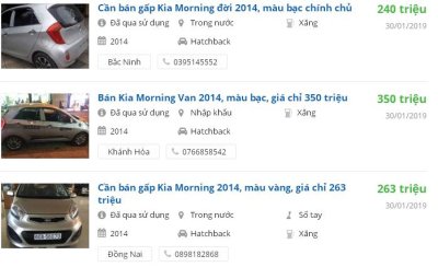 Xe hạng A nào giữ giá nhất sau 5 năm sử dụng? 12