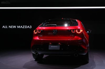 Đuôi xe Mazda 3 2019 hoàn toàn mới