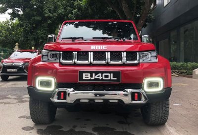 Chiêm ngưỡng xe Baic BJ40L nhái Jeep vừa về Việt Nam a2