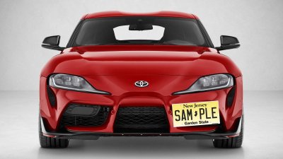 Toyota Supra 2020 không có chỗ lắp biển số a3.1