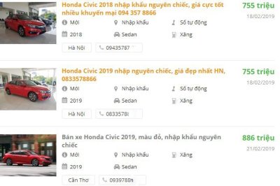 Sắp ra mắt bản nâng cấp, Honda Civic giảm giá tại đại lý a4