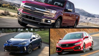 Top xe bán chạy nhất thế giới 2018: Toyota cạnh tranh mạnh, bá vương Ford F-Series lung lay