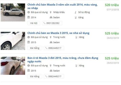 Gợi ý 10 mẫu xe nhỏ gọn cho nữ - Mazda 3 Gợi ý 10 mẫu xe nhỏ gọn cho nữ - Mazda 3