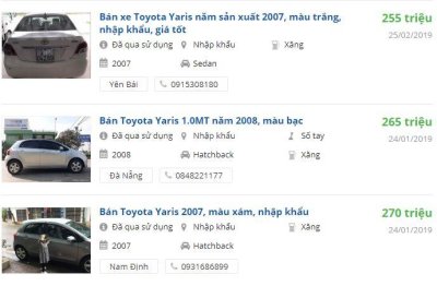 Gợi ý 10 mẫu xe nhỏ gọn cho nữ - Toyota Yaris