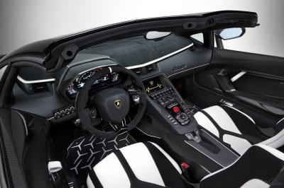 Lamborghini Aventador SVJ Roadster - ảnh 8 Lamborghini Aventador SVJ Roadster bảng táp-lô