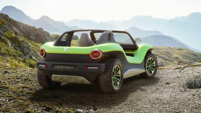 Volkswagen I.D. Buggy Concept đuôi xe