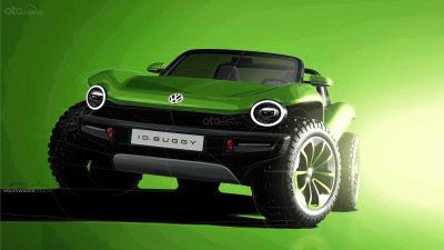 Volkswagen I.D. Buggy Concept đầu xe