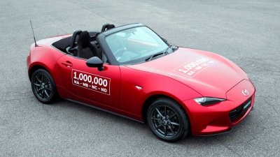 Mazda MX-5 thứ 1 triệu sản xuất vào 2016 Mazda MX-5 thứ 1 triệu