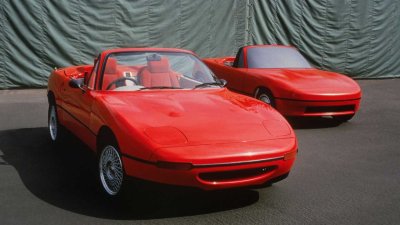 Mazda MX-5 Prototype được sản xuất trước khi ra mắt thế hệ đầu tiên Mazda MX-5 Prototype