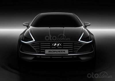 Thiết kế đèn pha ấn tượng trên Hyundai Sonata 2020 Đèn pha Hyundai Sonata 2020