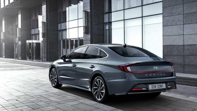 Ảnh Hyundai Sonata 2020 Ảnh đuôi xe Hyundai Sonata 2020